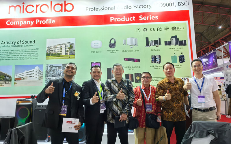 Microlab at IEAE Exhibition